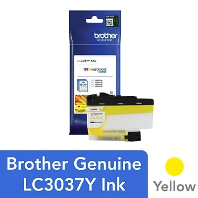 Brother LC3037Y Yellow Super High Yield Ink Tank Cartridge 4 Brother LC3037Y Yellow Super High Yield Ink Tank Cartridge - Image 2