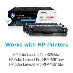 HP 202X Cyan/Magenta/Yellow High Yield Toner Cartridge, 3/Pack (CF500XM) 13 HP 202X Cyan/Magenta/Yellow High Yield Toner Cartridge, 3/Pack (CF500XM) -Avery shop sp164136806 s7