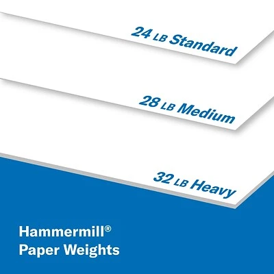Hammermill Premium Inkjet & Laser 8.5" x 11" Multipurpose Paper, 24 lbs., 97 Brightness, 2500 Sheets/Carton (166140) Copy & Multipurpose Paper Hammermill Premium Inkjet & Laser 8.5" X 11" Multipurpose Paper, 24 Lbs., 97 Brightness, 2500 Sheets/Carton (166140) -Avery shop sp167257283 s7
