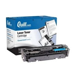 Quill Brand® Remanufactured Cyan High Yield Toner Cartridge Replacement For HP 414X (W2021X) (Lifetime Warranty)