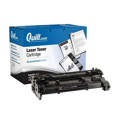 Quill Brand® Remanufactured Black Standard Yield Toner Cartridge Replacement for HP 58A (CF258A) (Lifetime Warranty) Quill Brand® Remanufactured Black Standard Yield Toner Cartridge Replacement For HP 58A (CF258A) (Lifetime Warranty) -Avery shop sp171561427 s7