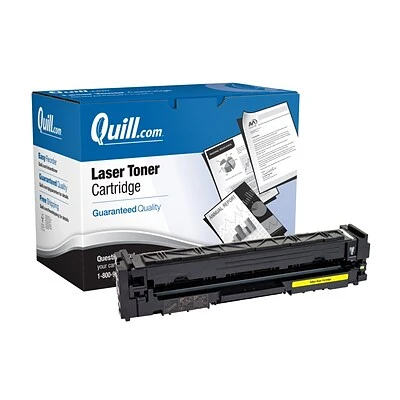 Quill Brand® Remanufactured Yellow Standard Yield Toner Cartridge Replacement for HP 206A (W2112A) (Lifetime Warranty) Quill Brand® Remanufactured Yellow Standard Yield Toner Cartridge Replacement For HP 206A (W2112A) (Lifetime Warranty) -Avery shop sp171561428 s7