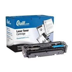 Quill Brand® Remanufactured Cyan Standard Yield Toner Cartridge Replacement For HP 414A (W2021A) (Lifetime Warranty)