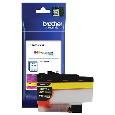 Brother LC3033Y Yellow Super High Yield Ink Tank Cartridge 3 Brother LC3033Y Yellow Super High Yield Ink Tank Cartridge