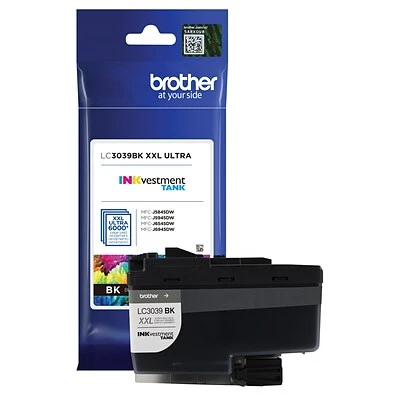 Brother LC3039BK Black Ultra High-Yield Ink Tank Cartridge 3 Brother LC3039BK Black Ultra High-Yield Ink Tank Cartridge