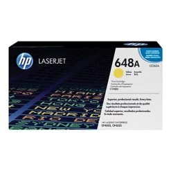 HP 648A Yellow Standard Yield Toner Cartridge (CE262A)
