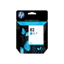 HP 82 Cyan Standard Yield Ink Cartridge (C4911A)