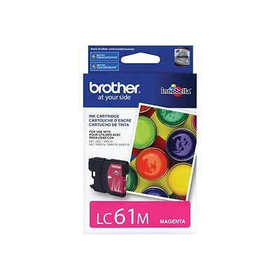 Brother LC61M Magenta Standard Yield Ink Cartridge 4 Brother LC61M Magenta Standard Yield Ink Cartridge - Image 2