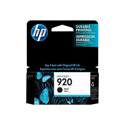 HP 920 Black Standard Yield Ink Cartridge (CD971AN#140) HP 920 Black Standard Yield Ink Cartridge (CD971AN#140) -Avery shop sp40890228 s7