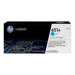 HP 651A Cyan Standard Yield Toner Cartridge (CE341A)