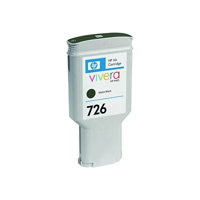 HP 726 Black Matte Standard Yield Ink Cartridge (CH575A) HP 726 Black Matte Standard Yield Ink Cartridge (CH575A) -Avery shop sp40980952 s7
