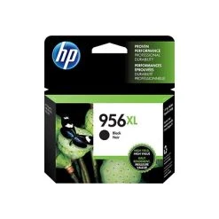 HP 956XL Black High Yield Ink Cartridge (L0R39AN#140), Print Up To 3000 Pages
