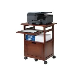Printer Stands And Carts Winsome Piper 3-Shelf Wood Mobile Printer Stand, Brown (94427) 14 Printer Stands And Carts Winsome Piper 3-Shelf Wood Mobile Printer Stand, Brown (94427) -Avery shop sp42125645 s7