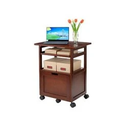 Printer Stands And Carts Winsome Piper 3-Shelf Wood Mobile Printer Stand, Brown (94427) 15 Printer Stands And Carts Winsome Piper 3-Shelf Wood Mobile Printer Stand, Brown (94427) -Avery shop sp42125647 s7