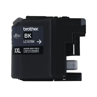 Brother LC107BKS Black Super High Yield Ink Cartridge 3 Brother LC107BKS Black Super High Yield Ink Cartridge