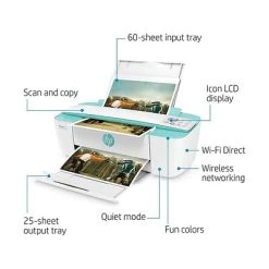 Printers HP Deskjet 3755 Wireless All-in-One Color Inkjet Printer, Includes 2 Months Of Instant Ink (J9V92A) 15 Printers HP Deskjet 3755 Wireless All-in-One Color Inkjet Printer, Includes 2 Months Of Instant Ink (J9V92A) -Avery shop sp46037733 s7