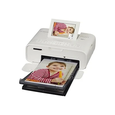 Canon SELPHY USB & Wireless Color Dye-Sublimation Print Only Printer, White (CP1300W) Printers Canon SELPHY USB & Wireless Color Dye-Sublimation Print Only Printer, White (CP1300W) -Avery shop sp46777223 s7