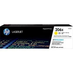 HP 206X Yellow High Yield Toner Cartridge (W2112X)
