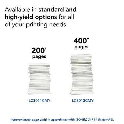Brother LC3013C Cyan High Yield Ink Cartridge (LC3013C) 7 Brother LC3013C Cyan High Yield Ink Cartridge (LC3013C) - Image 5