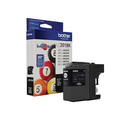 Brother LC201BKS Black Standard Yield Ink Cartridge (LC201BKS) Brother LC201BKS Black Standard Yield Ink Cartridge (LC201BKS) -Avery shop sp73453131 s7