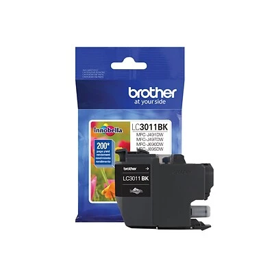 Brother LC3011BK Black Standard Yield Ink Cartridge 3 Brother LC3011BK Black Standard Yield Ink Cartridge