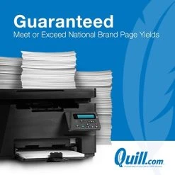Quill Brand® Remanufactured Black Standard Yield Toner Cartridge Replacement For HP 128A (CE320A) (Lifetime Warranty) 5 Quill Brand® Remanufactured Black Standard Yield Toner Cartridge Replacement For HP 128A (CE320A) (Lifetime Warranty) -Avery shop sp85556668 s7 7