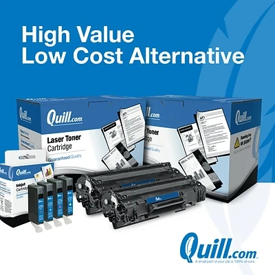 Quill Brand® Remanufactured Black Standard Yield Toner Cartridge Replacement for HP 410A (CF410A) (Lifetime Warranty) Quill Brand® Remanufactured Black Standard Yield Toner Cartridge Replacement For HP 410A (CF410A) (Lifetime Warranty) -Avery shop sp85556669 s7
