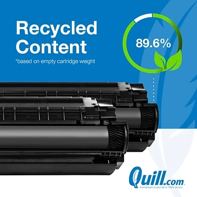 Quill Brand® Remanufactured Black Extended Yield Toner Cartridge Replacement for HP 64A (CC364A) (Lifetime Warranty) Quill Brand® Remanufactured Black Extended Yield Toner Cartridge Replacement For HP 64A (CC364A) (Lifetime Warranty) -Avery shop sp85556679 s7 24