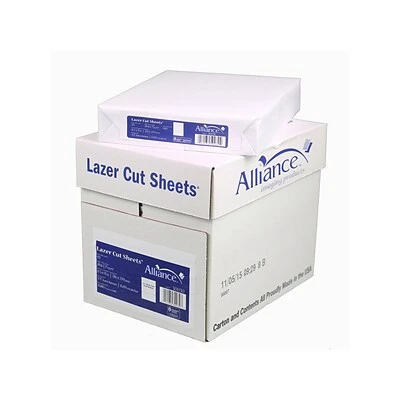 Copy & Printer Paper Alliance Lazer Cut 8.5" X 11" Printer Paper, 20 Lbs., 92 Brightness, 500 Sheets/Ream, 5 Reams/Carton (30030-C) 4 Copy & Printer Paper Alliance Lazer Cut 8.5" X 11" Printer Paper, 20 Lbs., 92 Brightness, 500 Sheets/Ream, 5 Reams/Carton (30030-C) - Image 2